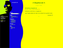 Tablet Screenshot of glyphen.de